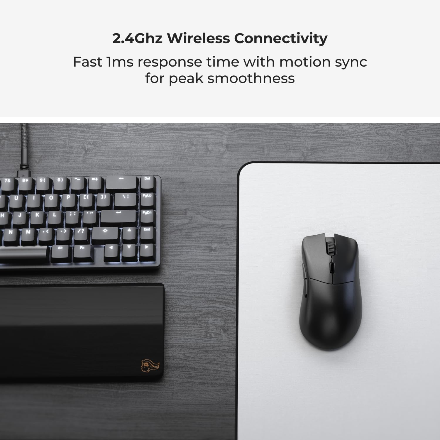 Glorious Model D 2 PRO 1K Hz Wireless Gaming Mouse - Black Glorious Model D 2 PRO 1K Hz Wireless Gaming Mouse - Black